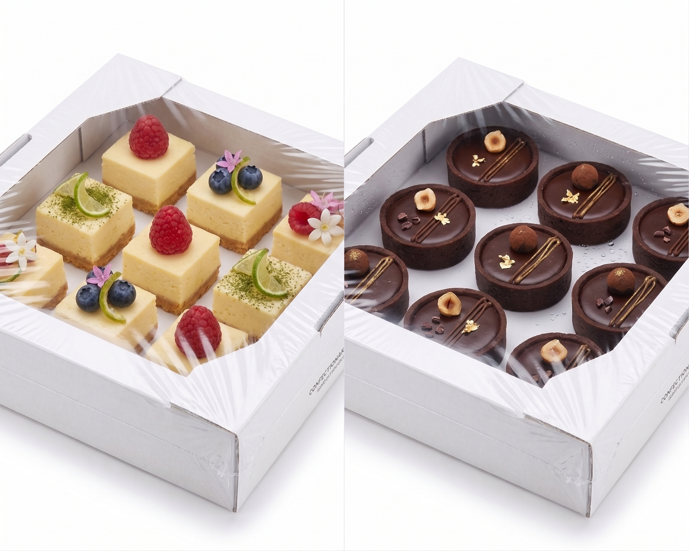 Коробка під тістечка оптом від виробника в Україні