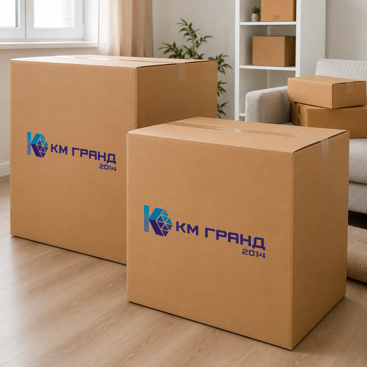 Великі картонні коробки для квартирного та офісного переїзду